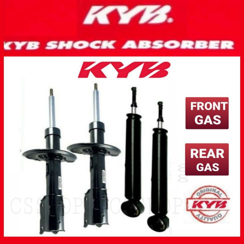 KYB TOYOTA VIOS NCP42 ( 20032006 ) ABSORBER FRONT AND REAR GAS 1SET