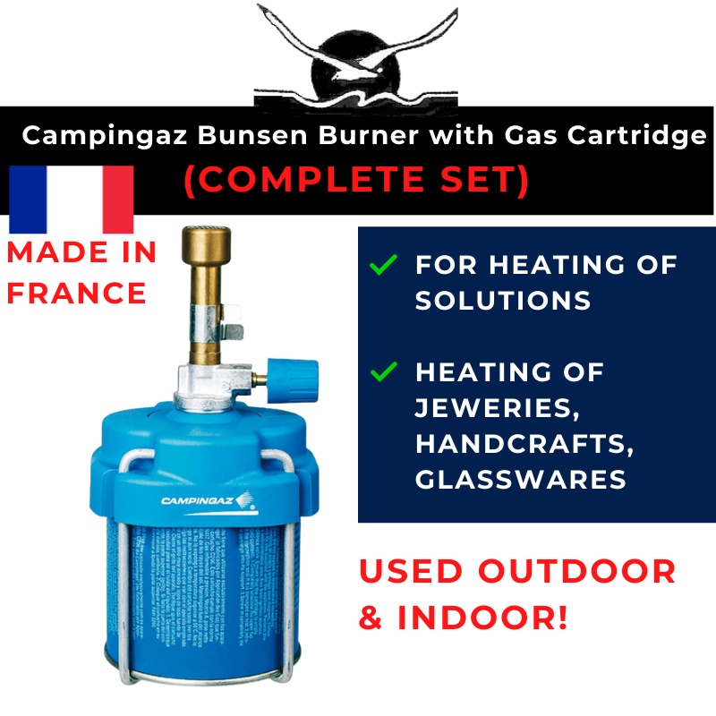 FRANCE Campingaz Malaysia HMBG Bunsen Burner for Camping Lab Beaker ...