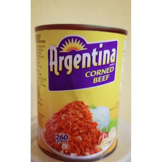 Argentina Cornbeef 260gm(halal) 