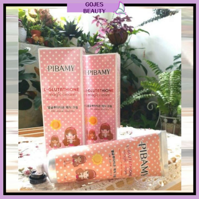 Pibamy Cathy Doll Whitening Magic Cream Krim pemutih L-Glutathione SPF ...