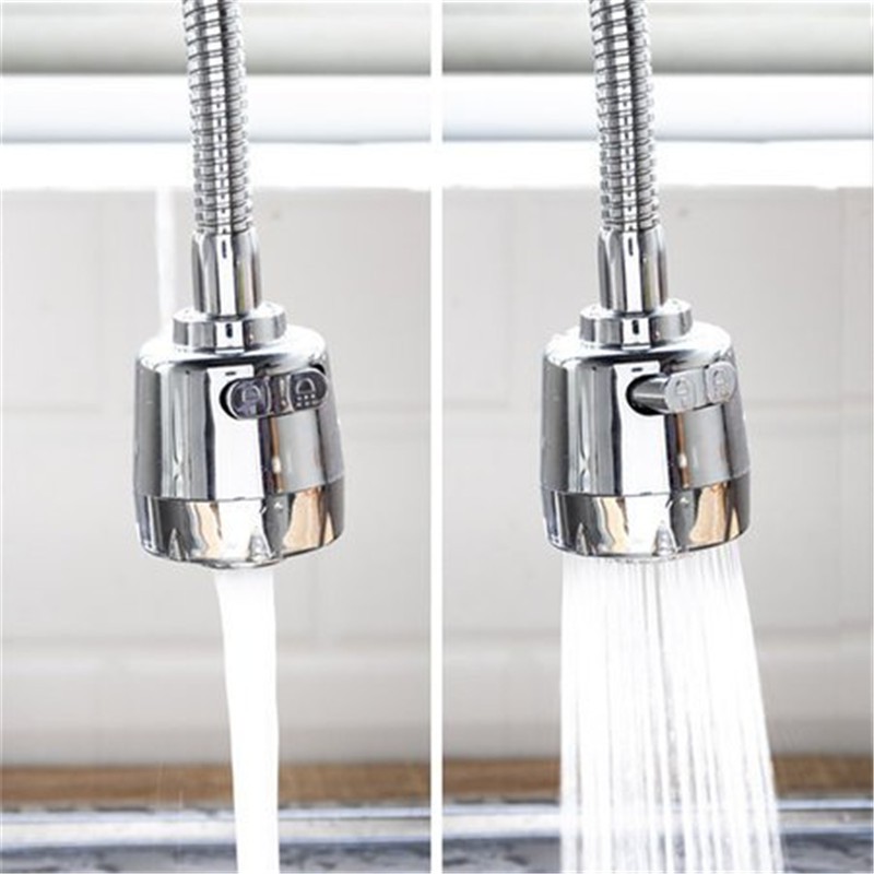 360 Degree Stainless Steel Flexible Faucet Sprayer Attachment Jet