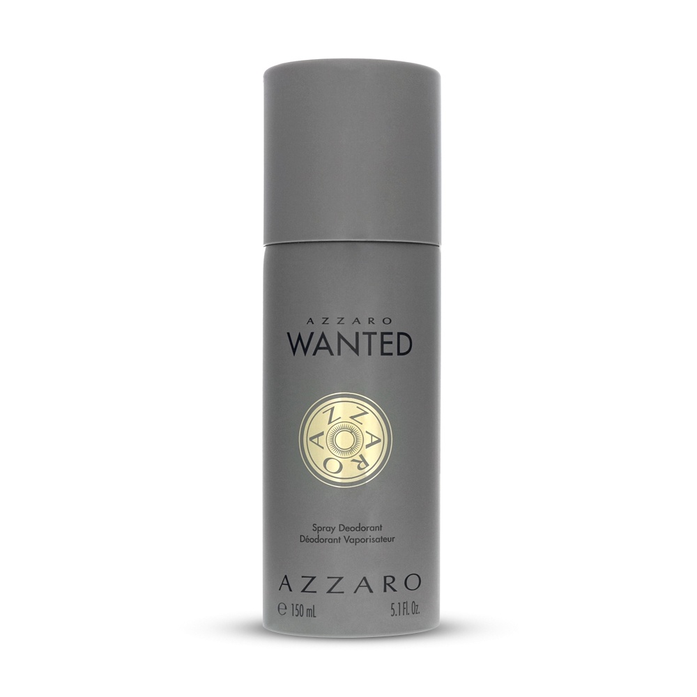 ORIGINAL Azzaro Wanted Deodorant Spray 150ml Shopee Malaysia