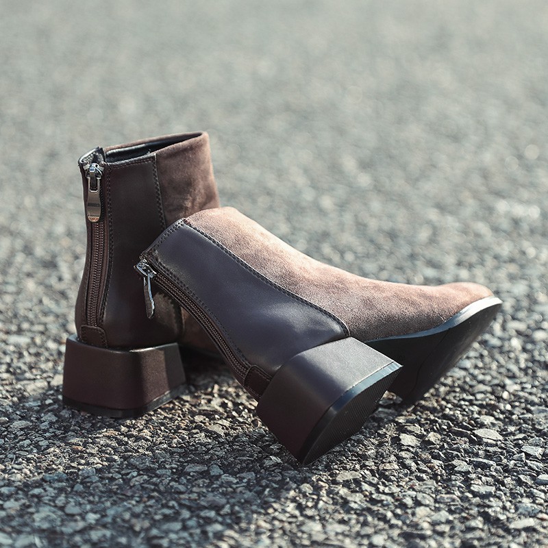 Hot Short Boots New Female 2019 Qiu Dong Joker Web
