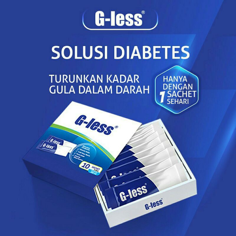 Gless Ubat Kencing Manis 10 Sachet Shopee Malaysia