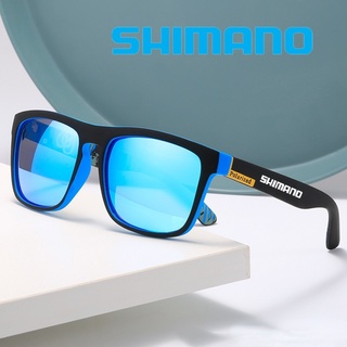 Shimano Polarized Sunglasses Men's Driving Camping Hiking Fishing Classic Sun Glasses Outdoor Sports UV400 Cycling Eyewear Bike