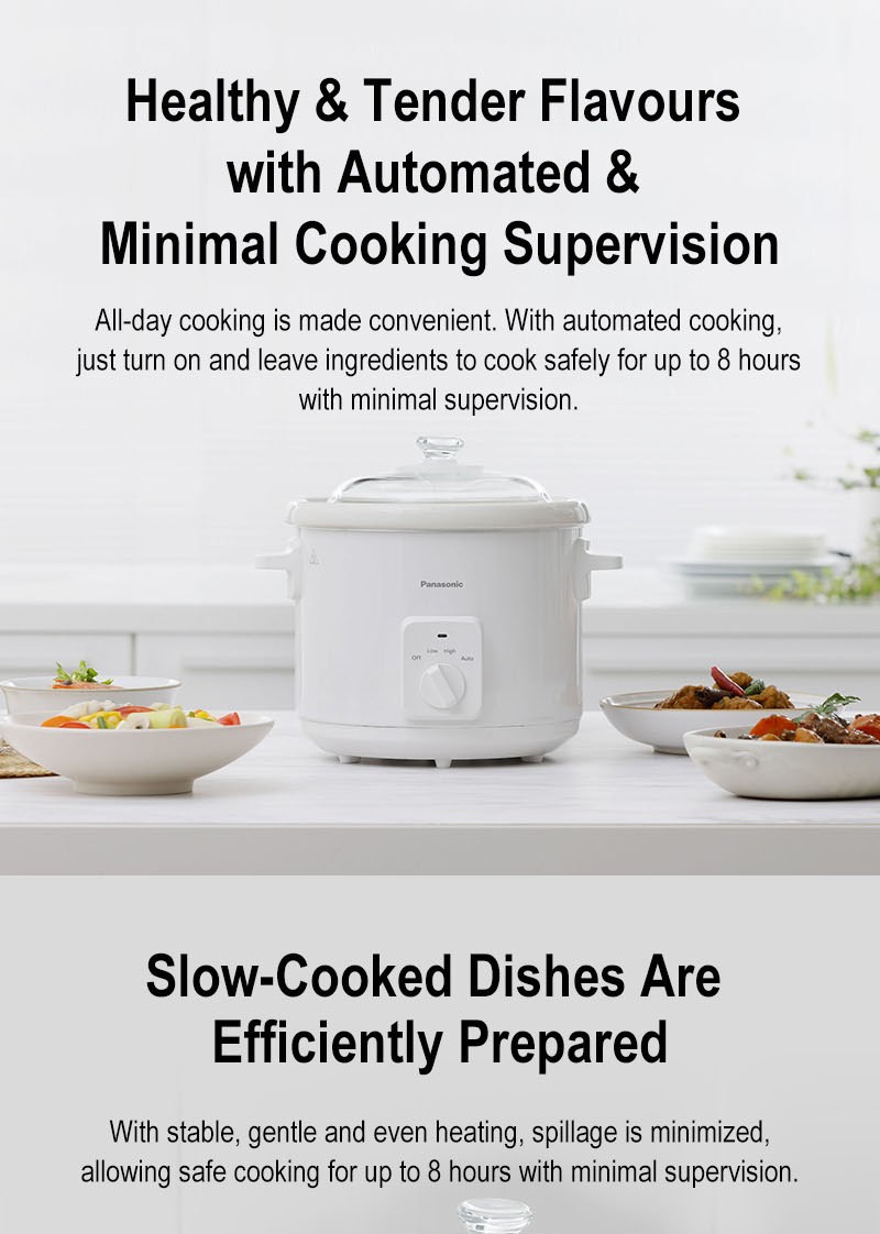 PANASONIC NFN31 3.0L SLOW COOKER NFN31AWSK Shopee Malaysia