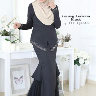  KURUNG  FEROSSA Moden  Dinner Wear Baju  Kenduri Kahwin  Nikah 