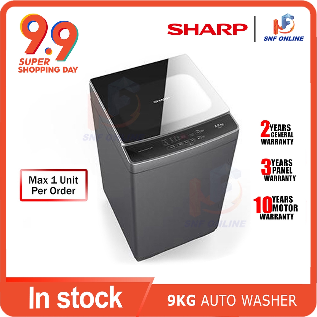 Sharp 9KG Fully Auto Washing Machine ESX958 Premium Series ...