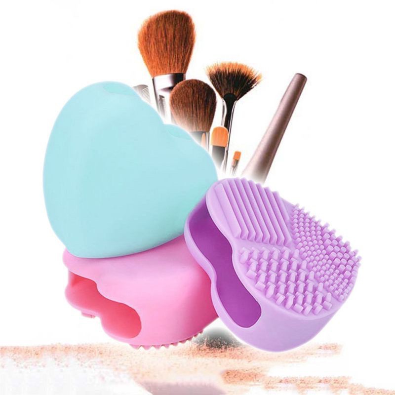 1pcs Makeup Brush Cleaning Tool Brushes Cleaner Silicone Brushes