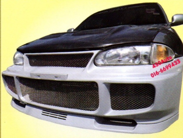 Wira Mitsubishi Evo3 Front Bumper Skirt Lip Copy Ori Lancer Evo 3 Shopee Malaysia