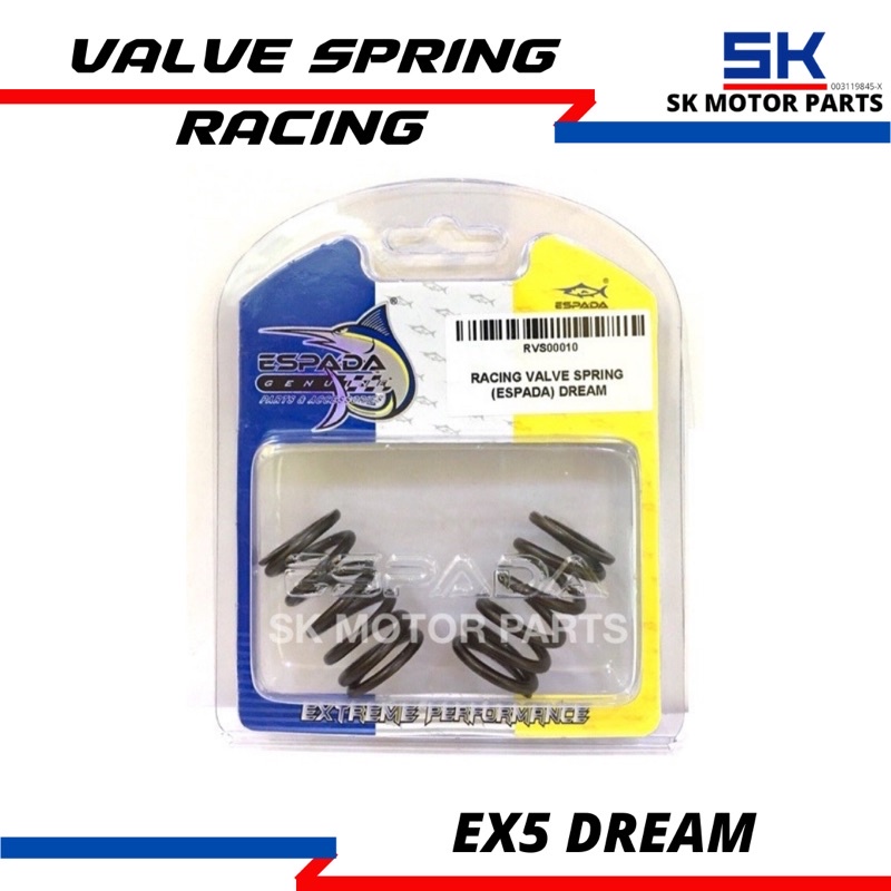 Racing Valve Spring Ex5 Dream/Wave100 ESPADA(valve spring espada ex5