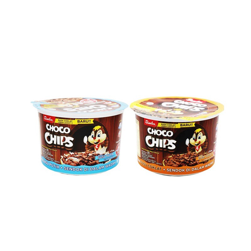 Simba Choco Chips Cereal Cup 37 Gr | Shopee Malaysia