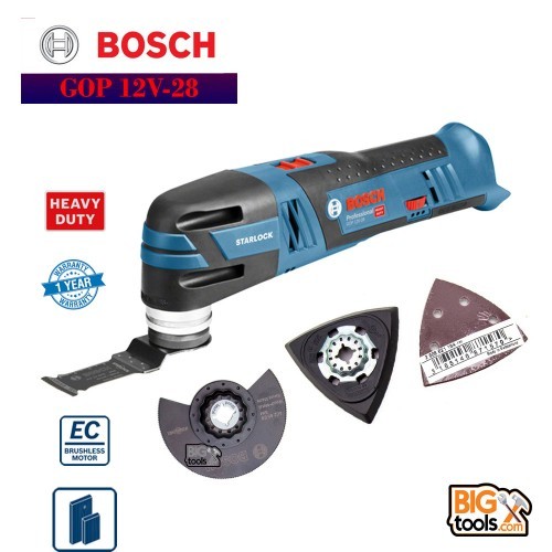 Bosch Gop 12v 28 Professional Cordless Multi Cutter Solo