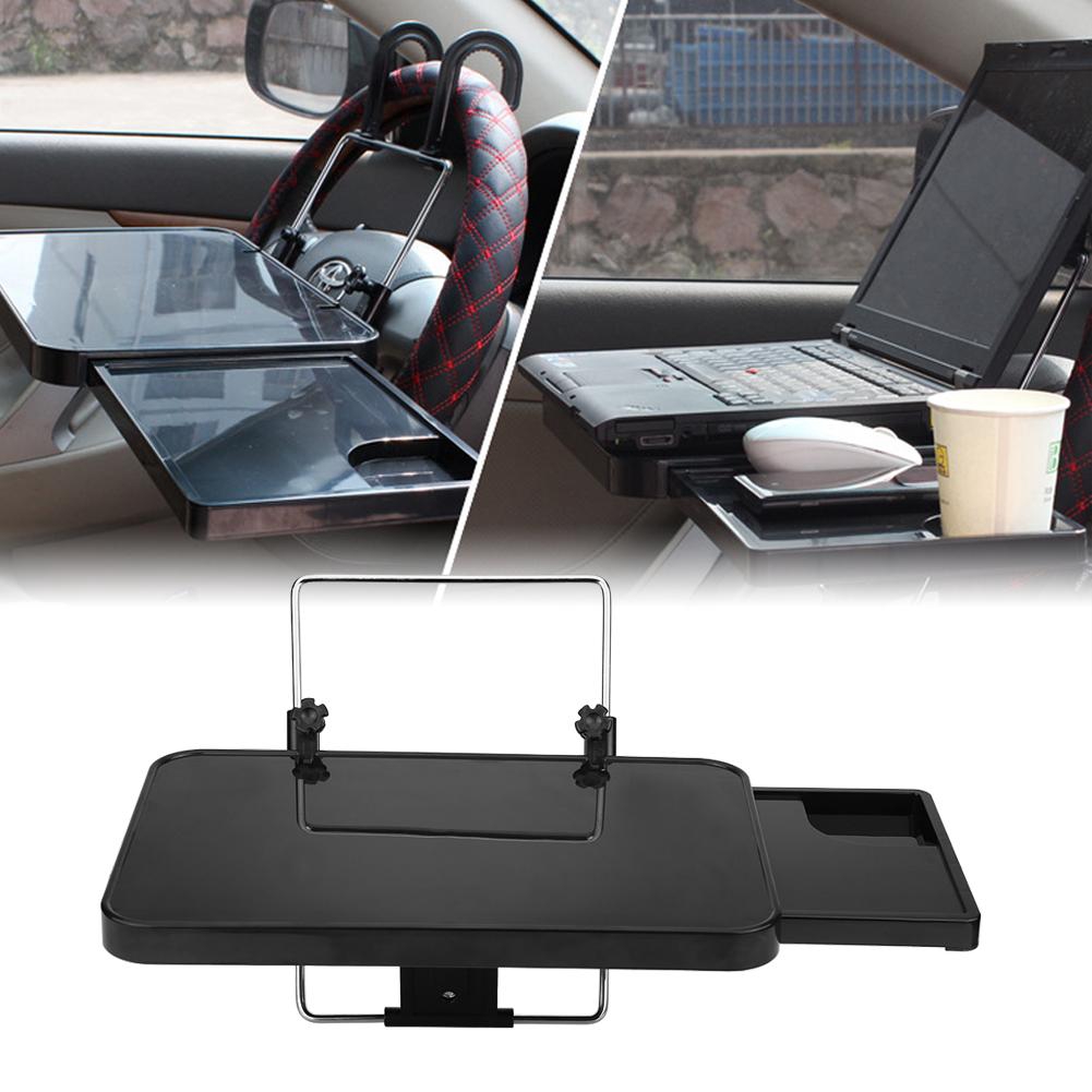 Foldable Auto Car Laptop Food Steering Wheel Tray Holder Desk