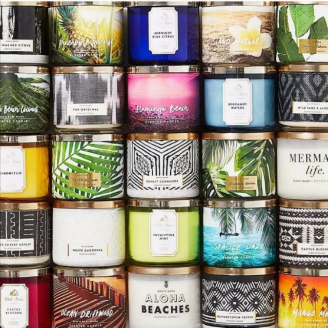 aloha beaches candle bath and body works