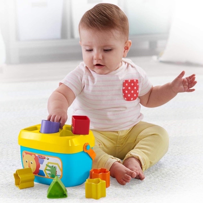 Original Fisher Price Brilliant Basics Baby First Blocks Building ...