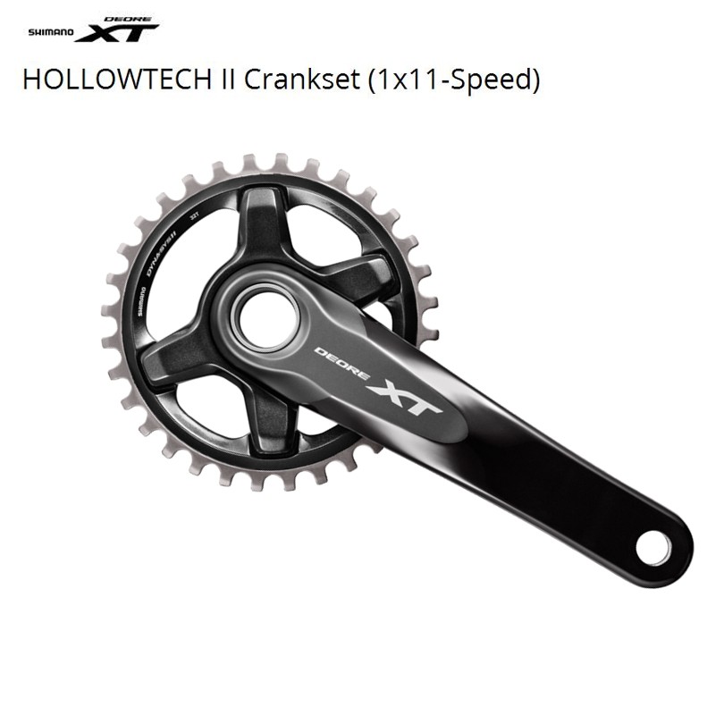 shimano deore hollowtech crankset