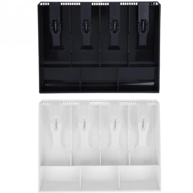 Cash Drawer Register Insert Tray Replacement 4 Bills 3 Coins Money