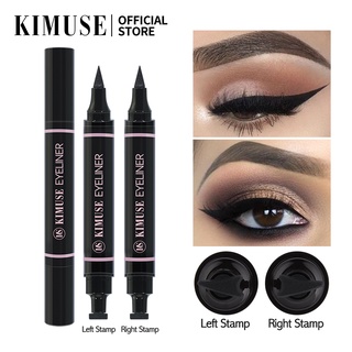 Kimuse Black Double Head Waterproof Eyeliner Pencil Eye Makeup(2 Pcs/Set) #2