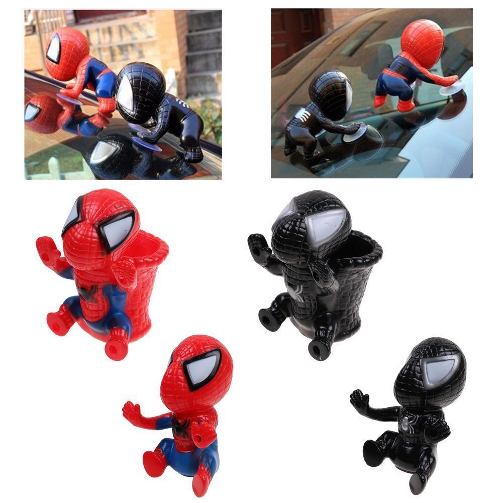 Car Auto Cute Spider Man Toy Climbing Spiderman Window Sucker Figure Toys Decor Shopee Malaysia