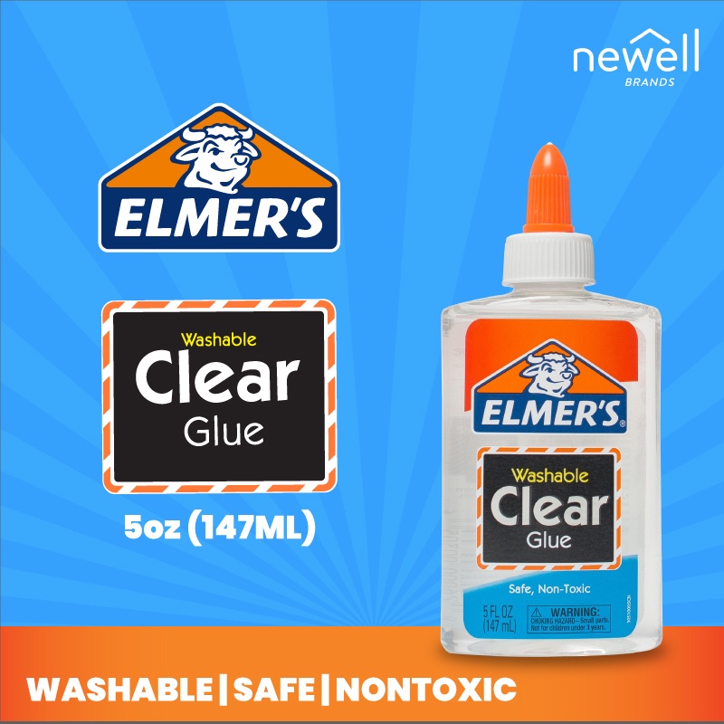 ELMER'S Washable Clear Glue (5oz/147ml) Shopee Malaysia