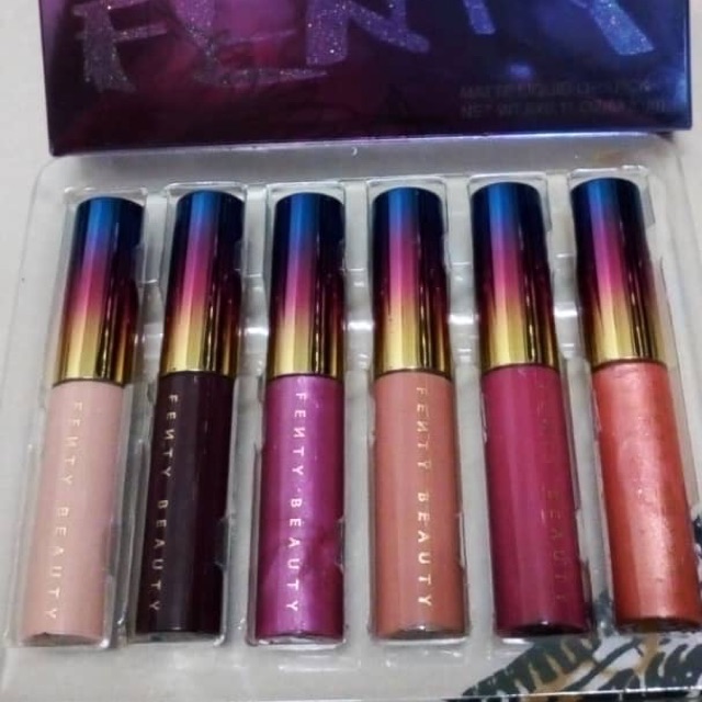 fenty beauty lipstick set