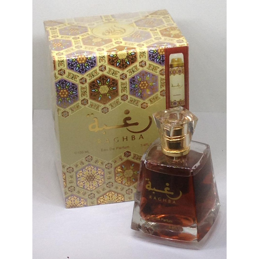 Arabic Perfume Raghba 100 ml Shopee Malaysia