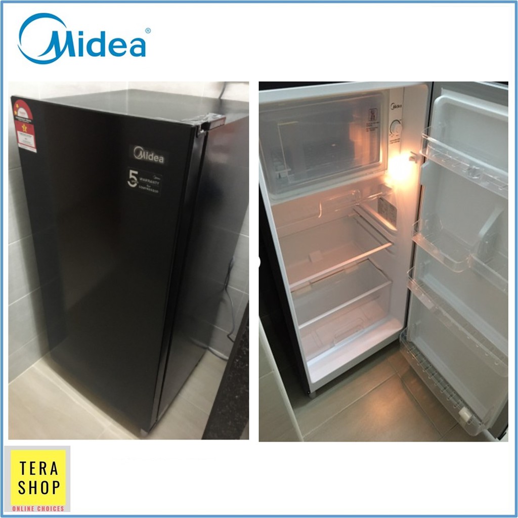 Midea Ms 196 Ms 196b 156l 151l 1 Door Fridge Single Door Refrigerator Peti Sejuk Shopee Malaysia