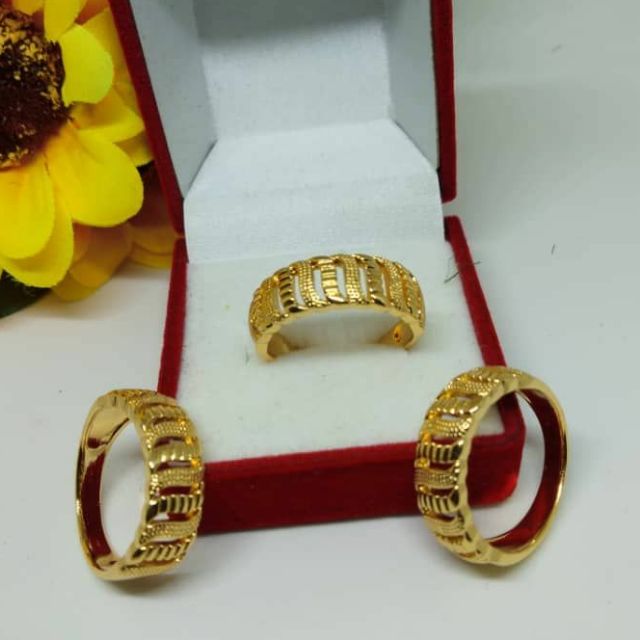  Emas  korea 24K cop 916 cincin code  784 Shopee Malaysia