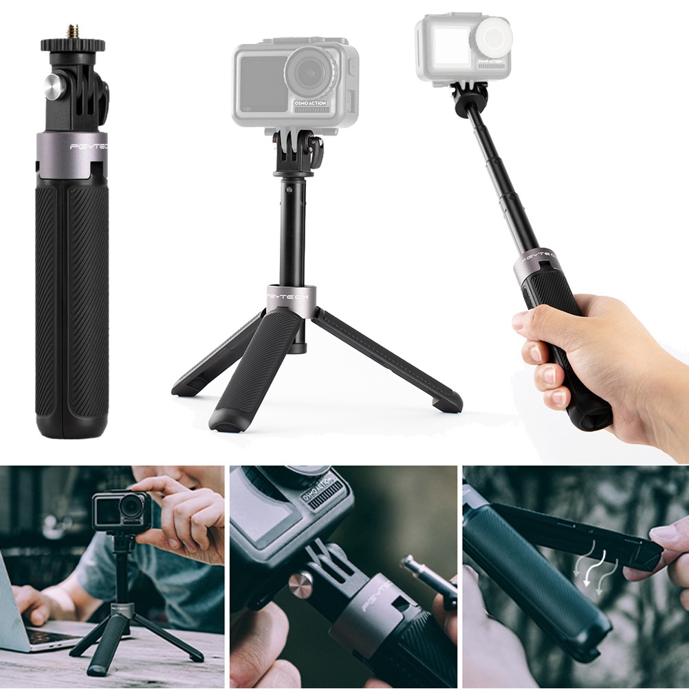PGYTECH Extension Mini Tripod for Action Camera ( Gopro Hero 8 Hero 7