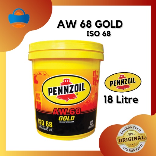 PENNZOIL AW GOLD 68 (18L), HYDRAULIC 18 LITER Shopee Malaysia