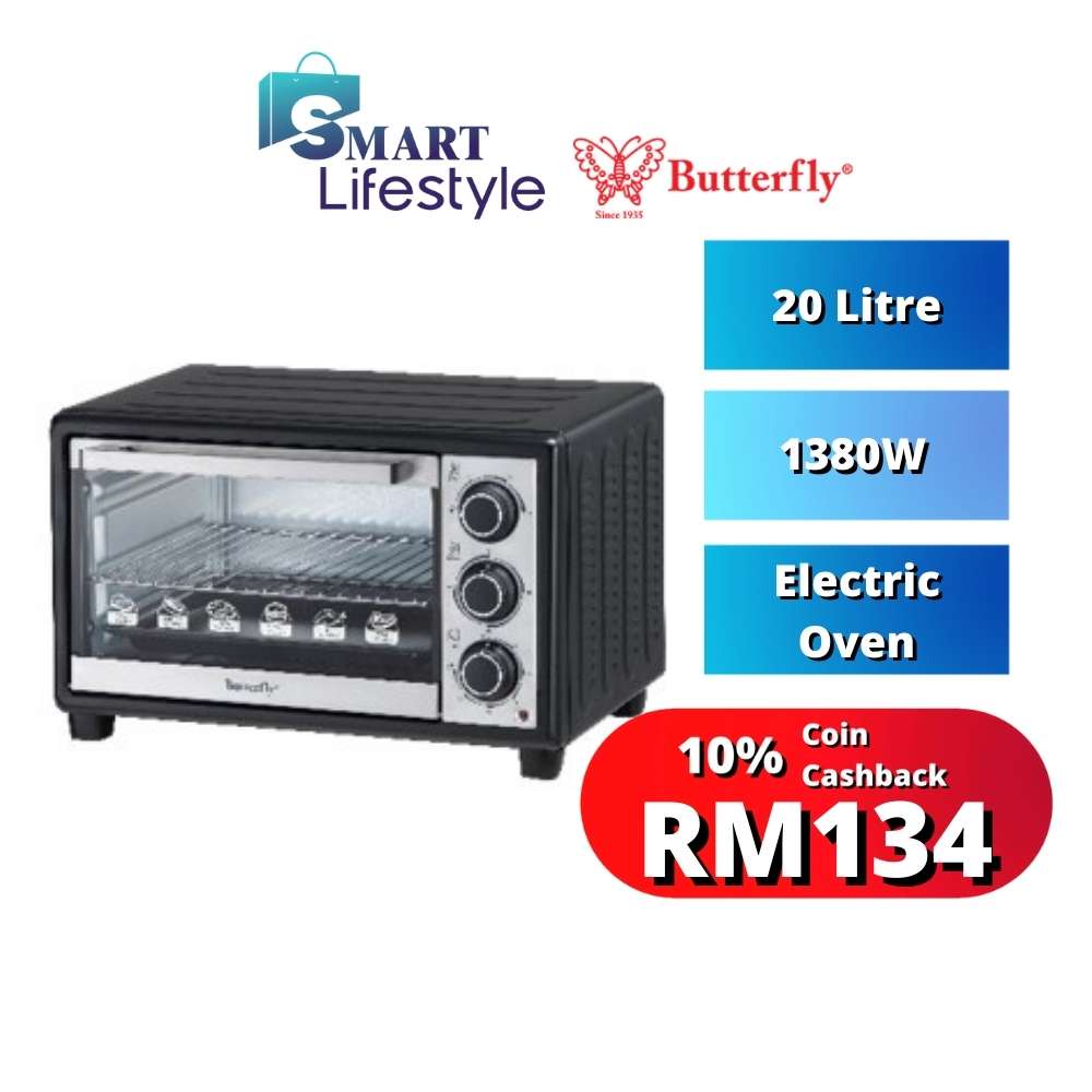 Butterfly Electric Oven (20L) BEO-5221