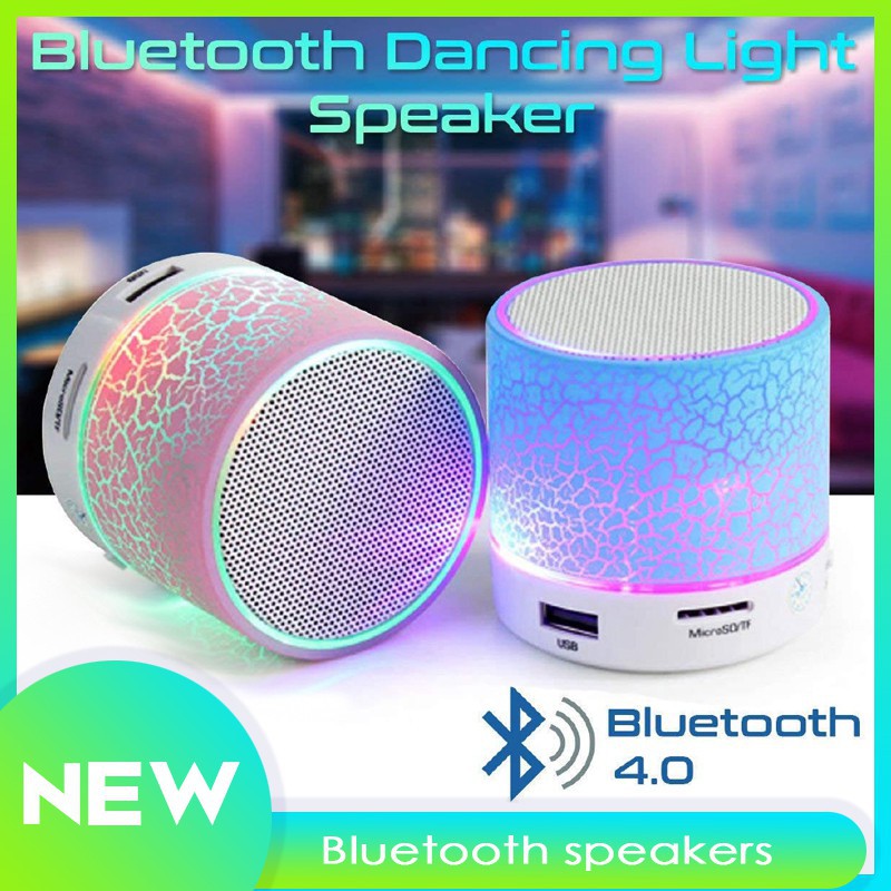 smart colorful led bluetooth speaker