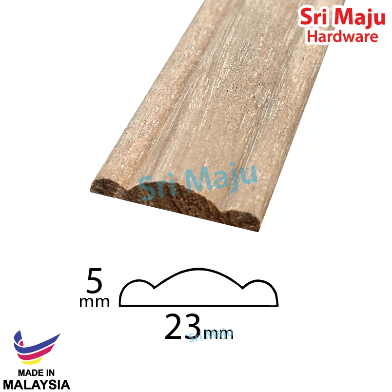 MAJU 0523 Real Wood Molding Wall Frame Skirting 