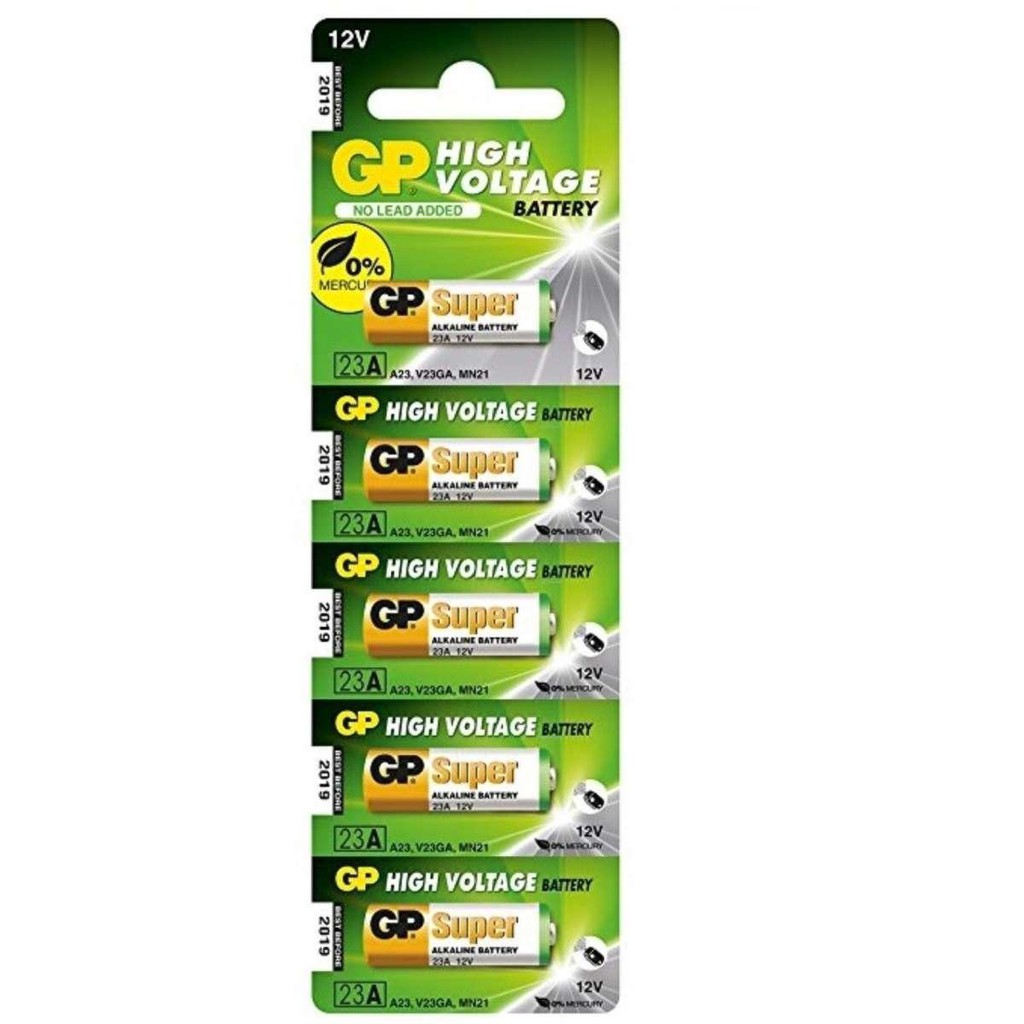 23A GP Super Alkaline Battery 12V EXP DATE 2030/12 Shopee Malaysia