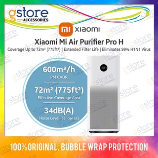 Xiaomi Mi Air Purifier Pro H (Coverage Area 72m² / 775ft², Filter Dust, Hair, Animal Fur, Fine Particles, Floccules)