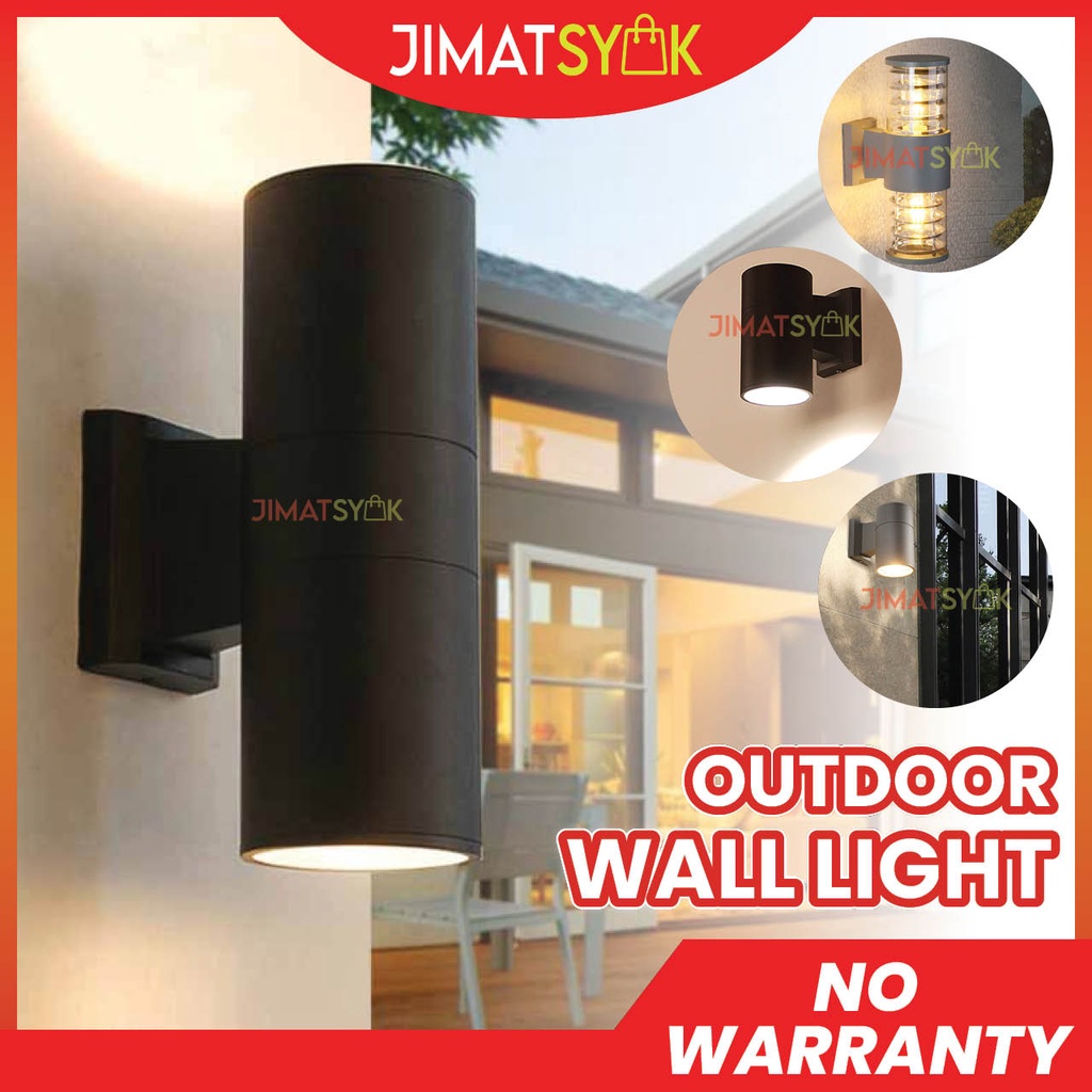 LED Outdoor Wall Light Weatherproof Wall Light Up and Down Lampu ...