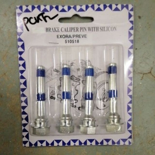 PROTON EXORA PREVE FRONT BRAKE CALIPER PIN WITH SILICON Shopee Malaysia