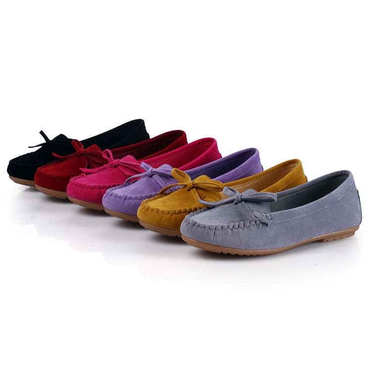 Ruijie 35 43 Plus Size Women Soft Sole Loafers Comfortable Shoes