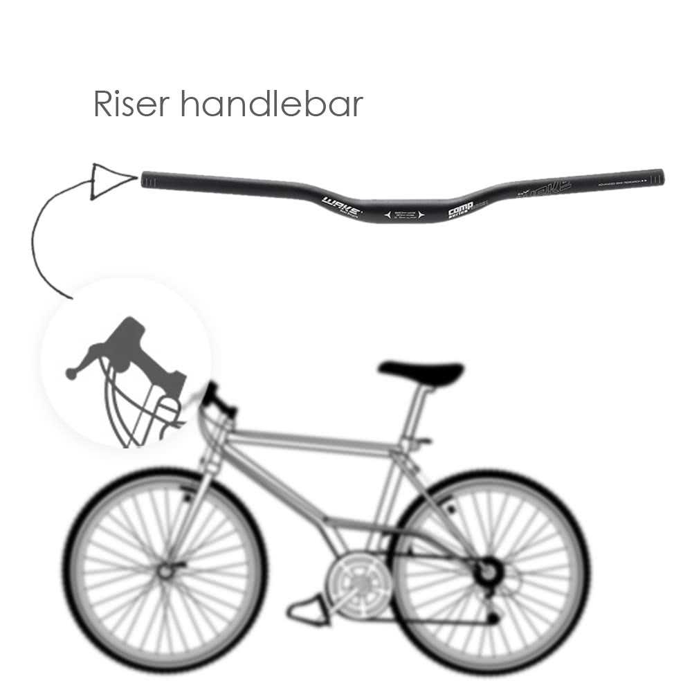 road bike with riser bars