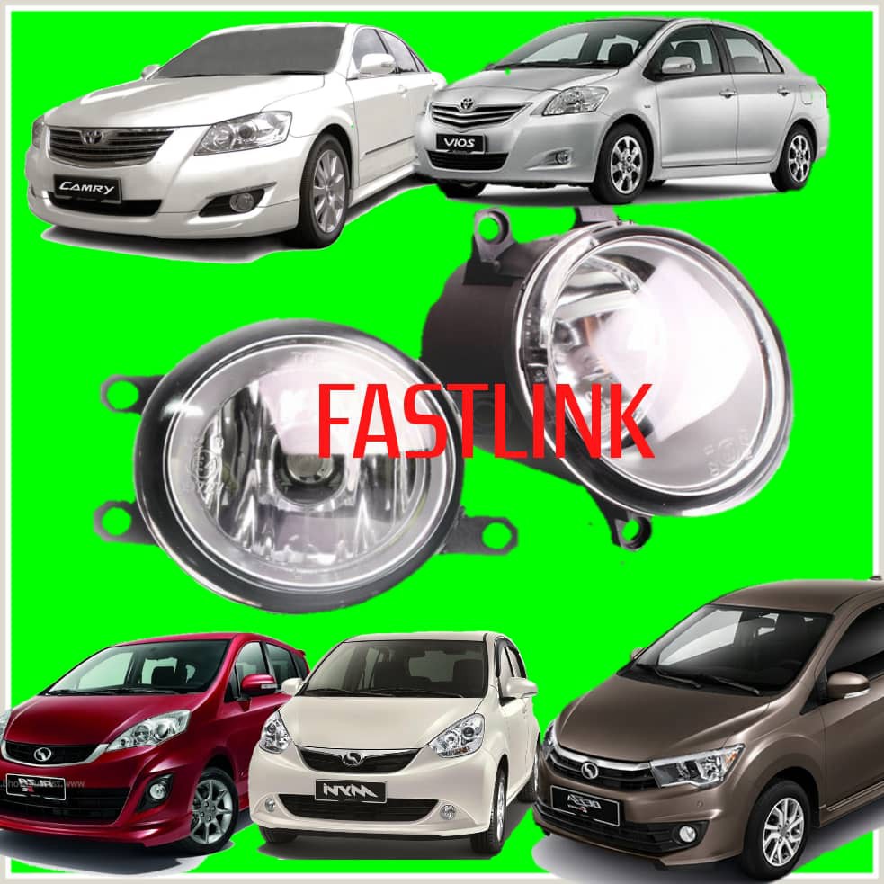 PERODUA MYVI BEZZA VIOS CAMRY ALTIS ESTIMA ALZA FOG LAMP 