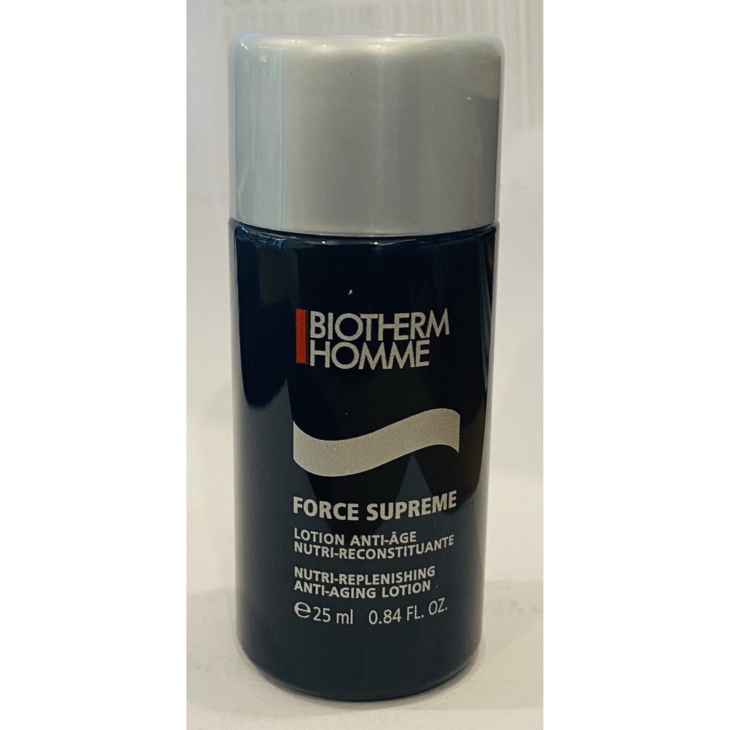 Biotherm Homme Force Supreme Nutri Replenishing Anti Aging Lotion 25ml Shopee Malaysia