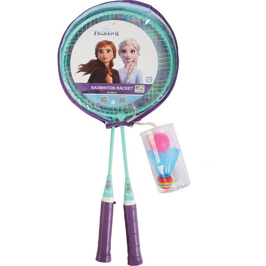 FROZEN Round Badminton Racket (1 Set - 2 Pcs)