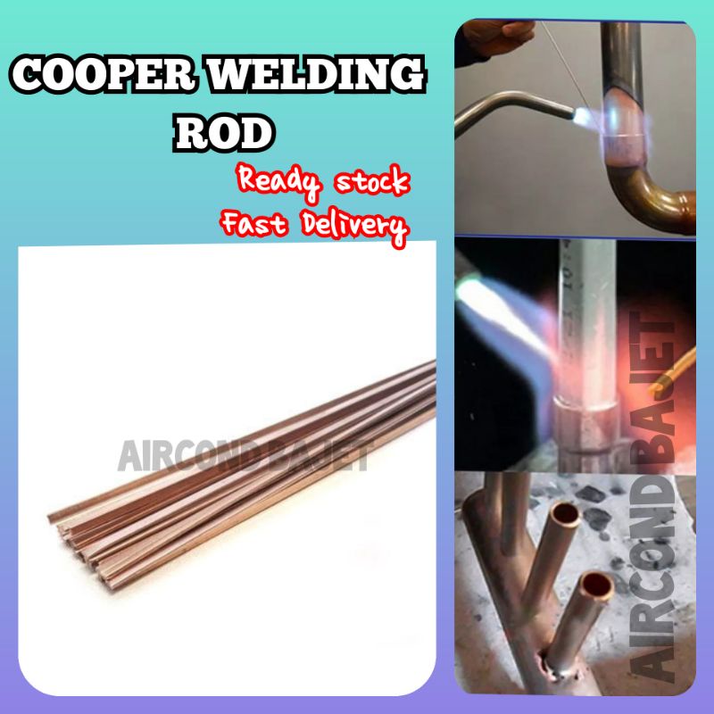 Silver Rod electrode copper pipe gas Refrigerator air conditioning
