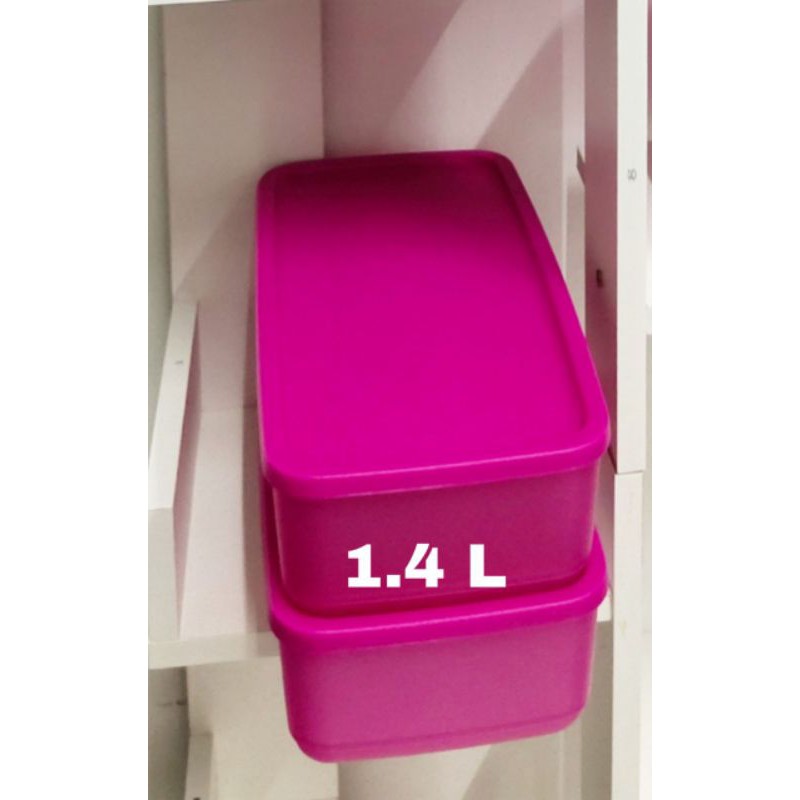 Original Tupperware So Fresh Square - 1.4L  (Sweet Lychee)