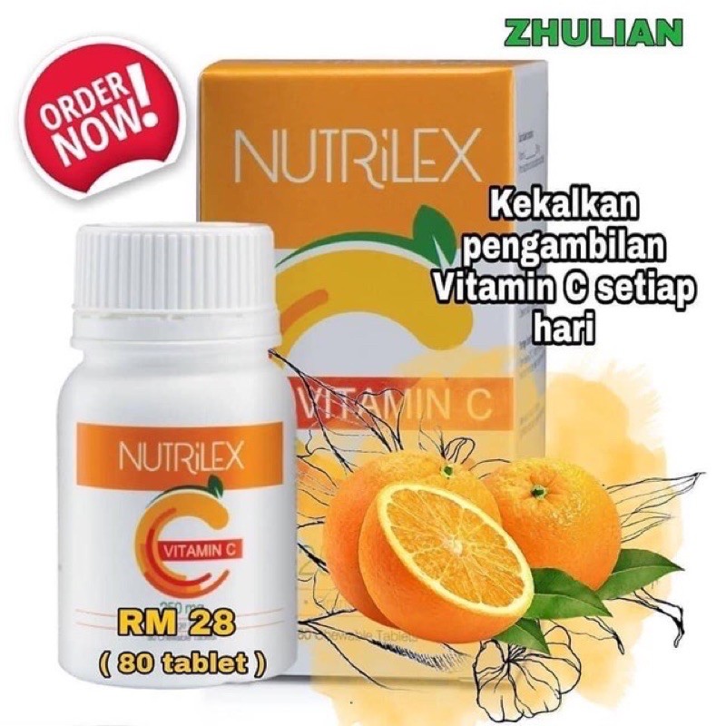 Pahang Pharmacy Vitamin C 1000mg 100s Whitening Repairing Glowing Antibody Lulus Kkm