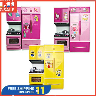 kitchen play set with light and sound