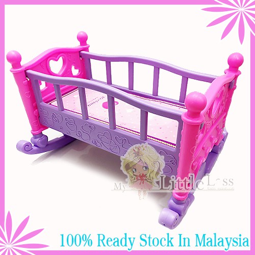 doll rocking crib