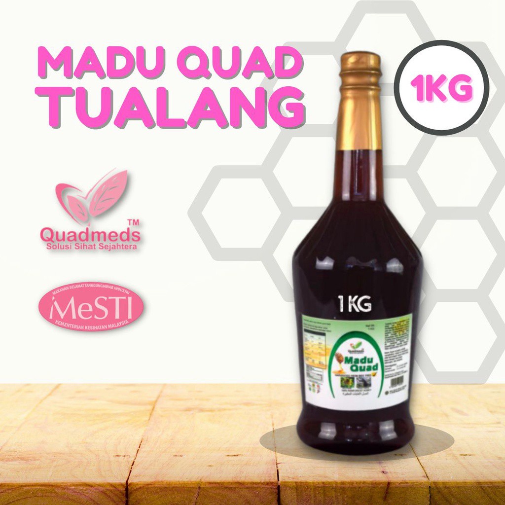 Madu Quad Tualang Asli 1KG