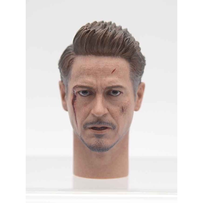 Hot Toys 1/6 Scale MMS543D33 Iron Man Mark LXXXV Battle Damaged - Head Sculpt Loose part